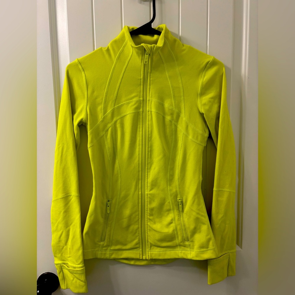 Lululemon Athletica Vibrant Yellow Ski Jacket